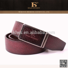 Top selling OEM auto lock leather belt